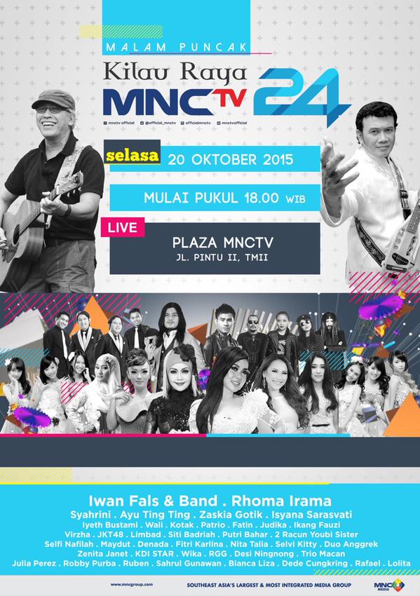 Malam Puncak Kilau Raya MNCTV 24